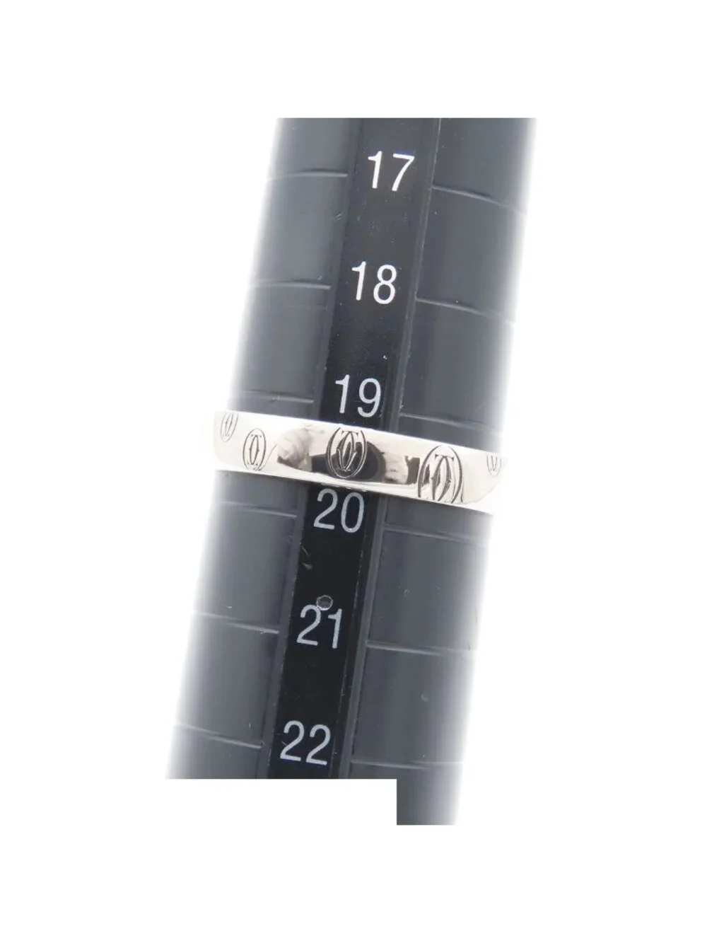 Cartier Happy Birthday Ring White Gold 18K 60